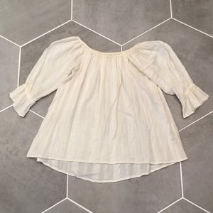 Ralph Lauren off the shoulder top